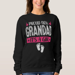Sweatshirt Cool Famille Fière Nouveau Grand-père C'est une fi