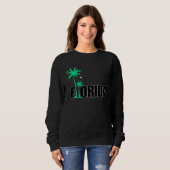 Sweatshirt Cool Florida Beach Vibes & Relaxing Scenery Of Flo (Devant entier)