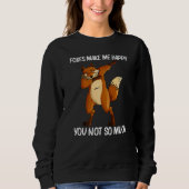 Sweatshirt Cool Fox For Men Women Omnivorous Mammal Animal (Devant)