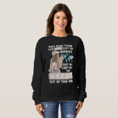 Sweatshirt Cool Girl from Brest City Proud Brest Girl (Devant entier)