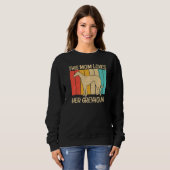 Sweatshirt Cool Greyhound Pour Maman Femmes Sighththththight  (Devant entier)
