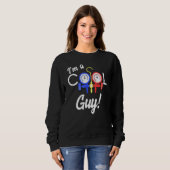 Sweatshirt Cool Guy Air Conditioner Réparation AC Tech Heing (Devant entier)