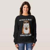 Sweatshirt Cool Hamster Pour Femmes Maman Syrien Dwarf Rodent (Devant entier)