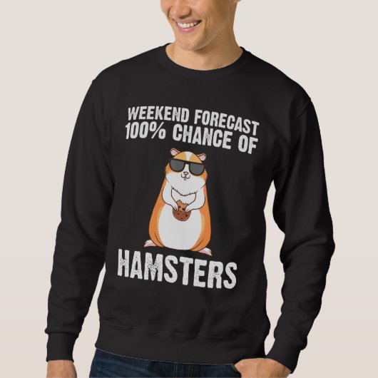 Sweatshirt Cool Hamster Pour Hommes Femmes Syrien Dwarf Roden (Devant)