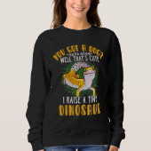 Sweatshirt Cool I Raise Tiny Dinosaur    Leopard Gecko Pet (Devant)