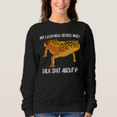 Sweatshirt Cool Leopard Gecko Pour Hommes Femmes Panther Geck (Devant)
