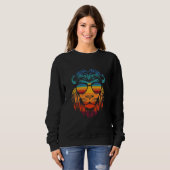 Sweatshirt Cool Lion (Devant entier)
