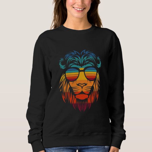 Sweatshirt Cool Lion (Devant)