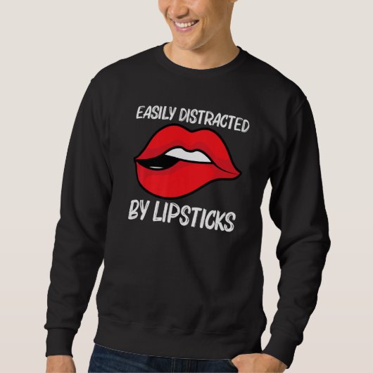 Sweatshirt Cool Lipstick For Men Women Cosmetic Makeup (Devant)