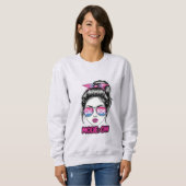 Sweatshirt Cool Mom Mode On – Funny Trendy Mom Life Design (Devant entier)
