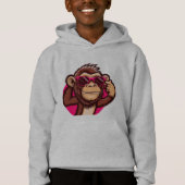 Sweatshirt cool Monkey Squad (Devant)