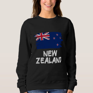 Sweatshirt Cool New Zealand Flag