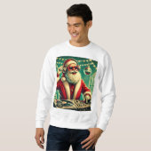 Sweatshirt Cool Père Noël Funny Christmas (Devant entier)