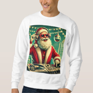 Sweatshirt Cool Père Noël Funny Christmas