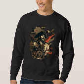 Sweatshirt Cool Pirate with Beard (Devant)