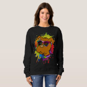 Sweatshirt Cool Pitbull Puppy (Devant entier)