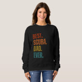 Sweatshirt Cool Plongée Plongée Pour Papa Hommes Océan Plonge (Devant entier)