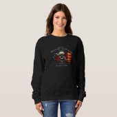 Sweatshirt Cool Plongeur Scuba Skull Elite (Devant entier)
