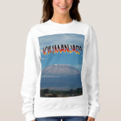 Sweatshirt Cool Populaire grimpable Mont Kilimanjaro (Devant)