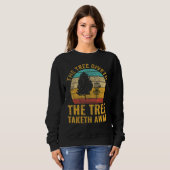 Sweatshirt Cool Retro Disc Golf Sport 1 (Devant entier)