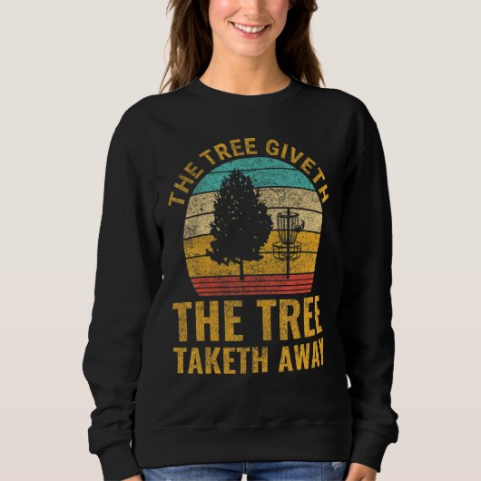 Sweatshirt Cool Retro Disc Golf Sport 1 (Devant)