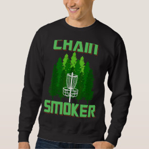 Sweatshirt Cool Retro Disc Golf Sport 24