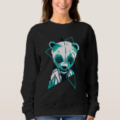 Sweatshirt Cool Retro Panda (Devant)