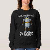 Sweatshirt Cool Robot For Men Women Robotics Science Engineer (Devant)