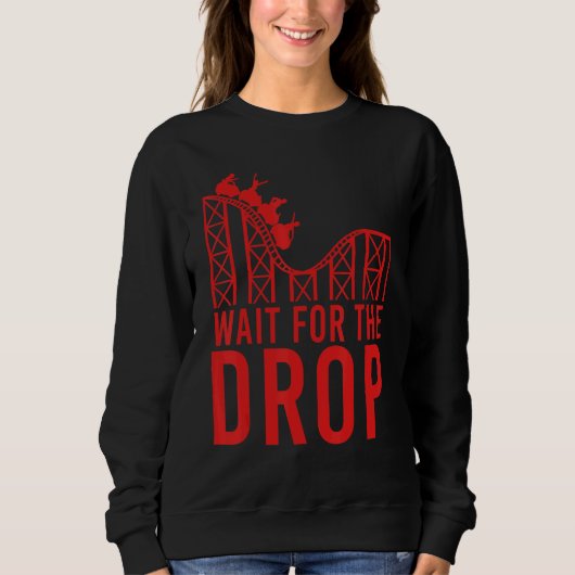Sweatshirt Cool Roller Coaster For Men Women Amusement Park C (Devant)