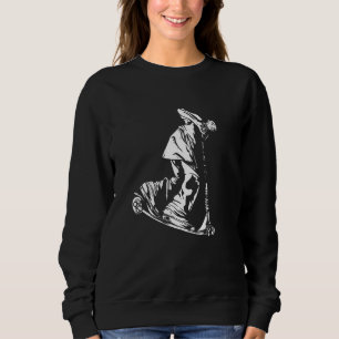 Sweatshirt Cool Scooter Rider Retro Grafik