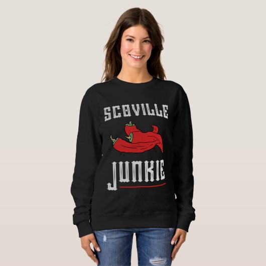 Sweatshirt Cool Scoville Junkie sharp  idea Scoville (Devant entier)