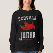 Sweatshirt Cool Scoville Junkie sharp  idea Scoville (Devant)