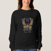 Sweatshirt Cool Skateboard Gorilla Walk Moins Patinage Plus (Devant)