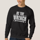 Sweatshirt Cool Soit Wrench Clean Artwork Distressed Réparati (Devant)