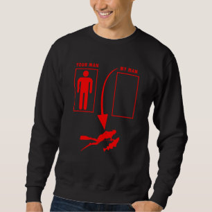 Sweatshirt Cool SpearFishing Femmes Amusante Spearfisher Spea