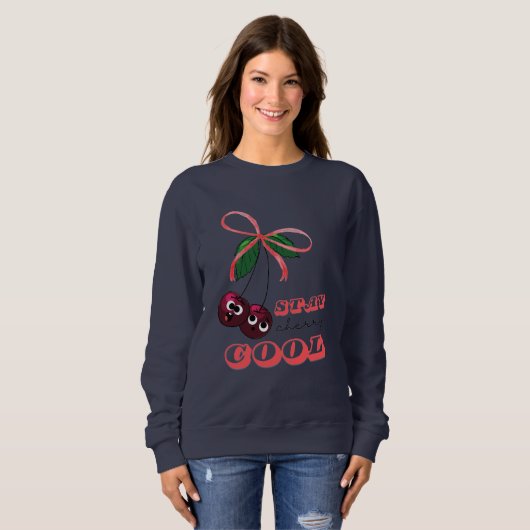 SWEATSHIRT COOL STAY CHERRY (Devant entier)