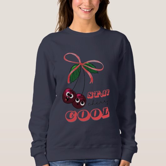 SWEATSHIRT COOL STAY CHERRY (Devant)