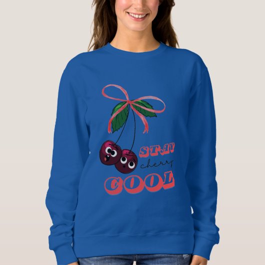 SWEATSHIRT COOL STAY CHERRY (Devant)
