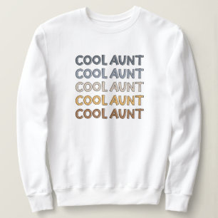Sweatshirt Cool Tante Moderne Cadeaux mignons pour Tante