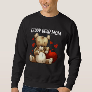 Sweatshirt Cool Teddy Bear Pour Maman Mère Plush Stuffé Jouet