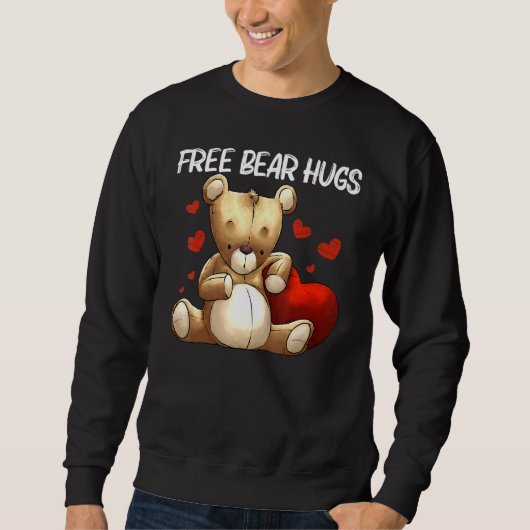 Sweatshirt Cool Teddy Ours Pour Hommes Femmes Jouet Stuffé Jo (Devant)