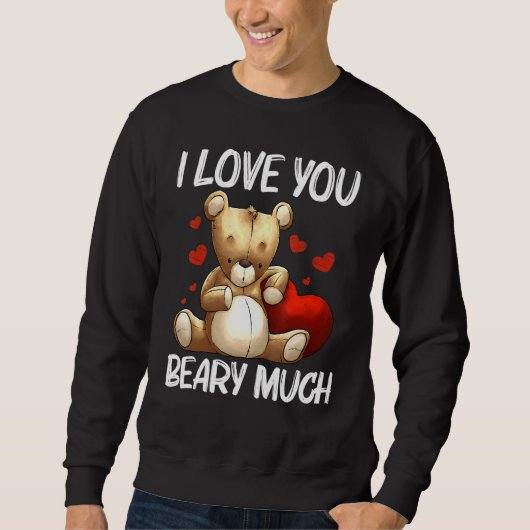 Sweatshirt Cool Teddy Ours Pour Hommes Femmes Jouet Stuffé Jo (Devant)