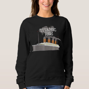 Sweatshirt Cool Titanic 1912 Cruise Tee