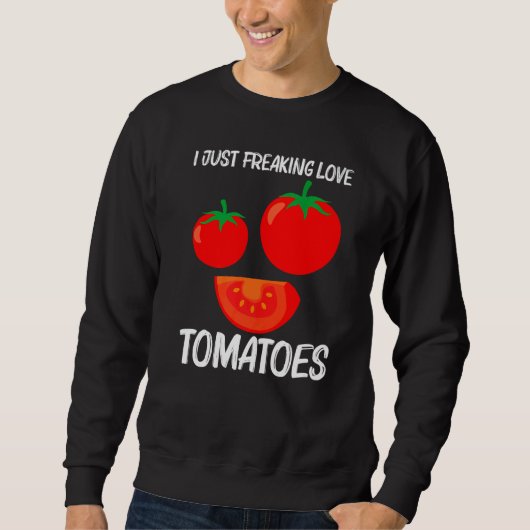 Sweatshirt Cool Tomato For Men Women Healthy Berry Food (Devant)