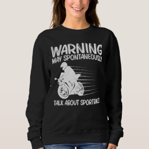 Sweatshirt Cool Vélo Sportbike Pour Hommes Femmes Motorcyc Pr