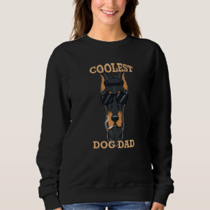 Sweatshirt Coolest Dog Dad I Doberman Papa Doberman