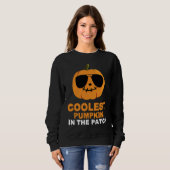 Sweatshirt Coolest Pumpkin In The Patch Funny Halloween Kids (Devant entier)