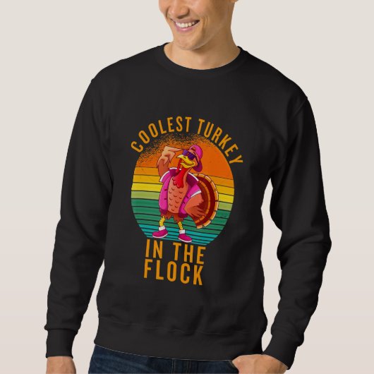 Sweatshirt Coolest Turkey (Devant)