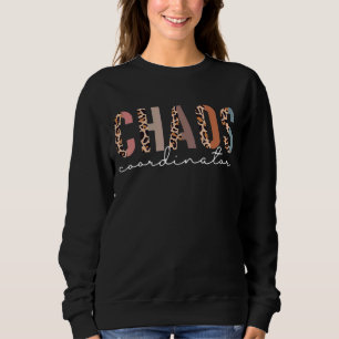 Sweatshirt Coordinateur du chaos Leopard