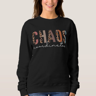 Sweatshirt Coordinateur du chaos Leopard